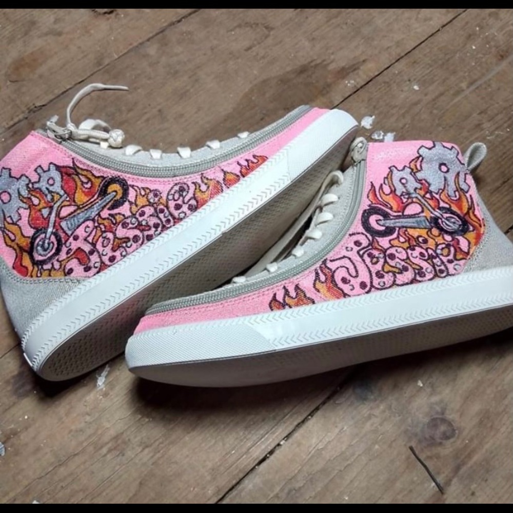 Girls custom Billy Footwear shoes size 6 "Jessie"